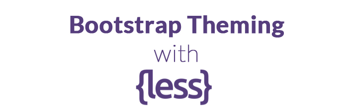 Bootstrap met LESS